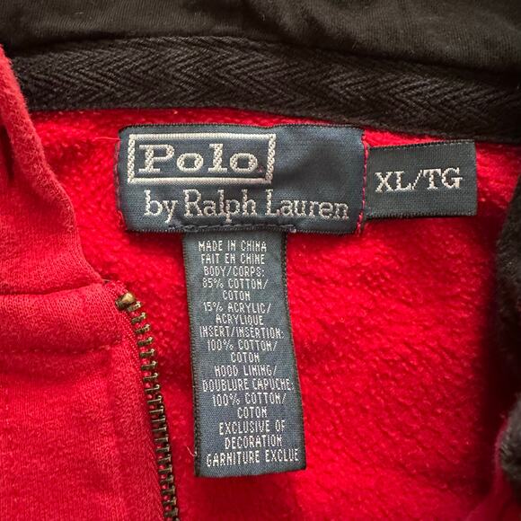 Polo Ralph Lauren Snow Polo Challenge Big Pony zip hoodie Size XL - Picture 4 of 7